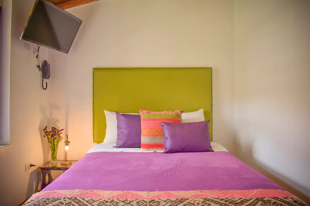 Habitación matrimonial en Calca 2 Room Hotel Valle Sagrado Calca Peru